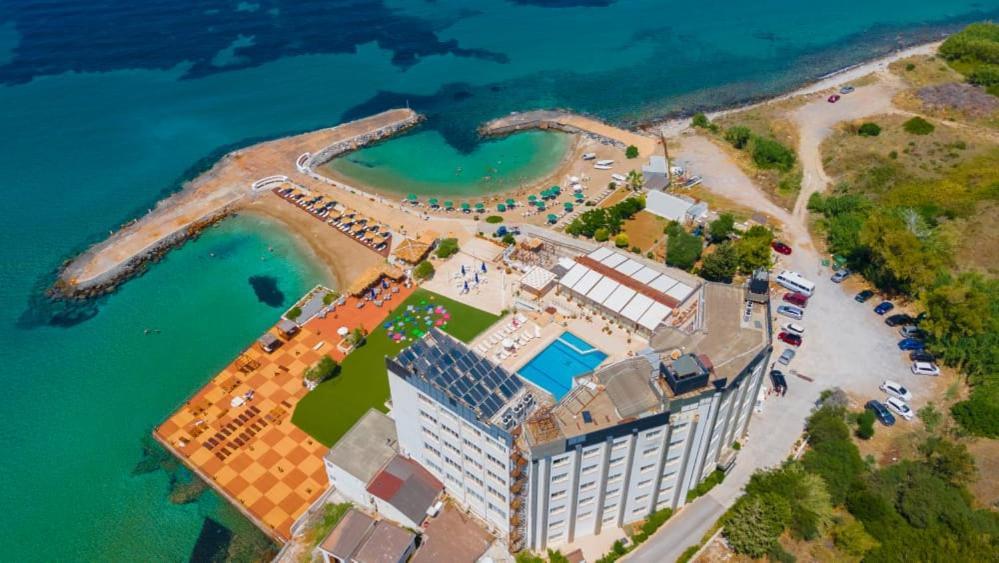 Ada Beach Hotel Krini Extérieur photo
